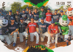 Týmové foto 2023 LC Czech Baseball Extraleague All Star Game Leather #AST-2