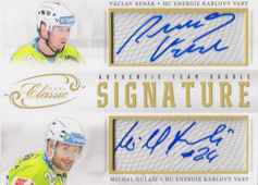 Benák Gulaši 15-16 OFS Classic Authentic Team Double Signature #14