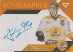 Erkinjuntti Antti 20-21 Tipos Extraliga Team Leaders Signature #AL16