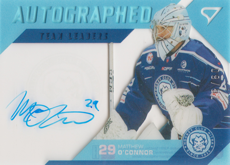 O'Connor Matt 20-21 Tipos Extraliga Team Leaders Signature #AL20