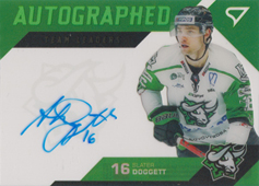 Doggett Slater 20-21 Tipos Extraliga Team Leaders Signature #AL22