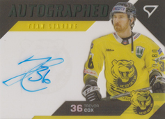 Cox Trevor 20-21 Tipos Extraliga Team Leaders Signature #AL24