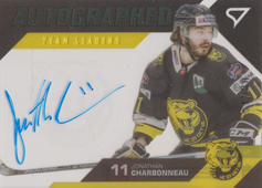 Charbonneau Jonathan 20-21 Tipos Extraliga Team Leaders Signature #AL25