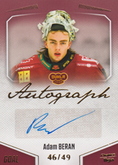 Beran Adam 22-23 GOAL Cards Chance liga Autograph #A-1