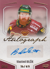 Bilčík Vlastimil 22-23 GOAL Cards Chance liga Autograph #A-2