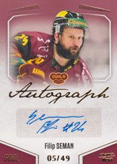 Seman Filip 22-23 GOAL Cards Chance liga Autograph #A-5
