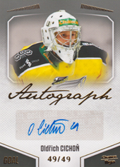 Cichoň Oldřich 22-23 GOAL Cards Chance liga Autograph #A-13