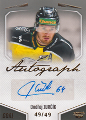 Jurčík Ondřej 22-23 GOAL Cards Chance liga Autograph #A-15