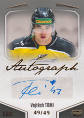 Tomi Vojtěch 22-23 GOAL Cards Chance liga Autograph #A-16