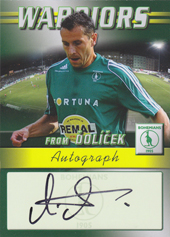 Michálek Tomáš 2011 Warriors from Ďolíček Autograph #20