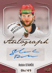 Staněk Robin 22-23 GOAL Cards Chance liga Autograph #A-20