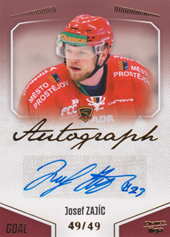 Zajíc Josef 22-23 GOAL Cards Chance liga Autograph #A-21