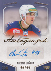 Bořuta Antonín 22-23 GOAL Cards Chance liga Autograph #A-32