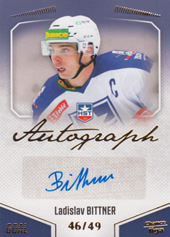 Bittner Ladislav 22-23 GOAL Cards Chance liga Autograph #A-36