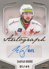 Barák Jindřich 22-23 GOAL Cards Chance liga Autograph #A-44
