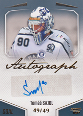 Sajdl Tomáš 22-23 GOAL Cards Chance liga Autograph #A-49