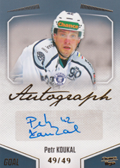 Koukal Petr 22-23 GOAL Cards Chance liga Autograph #A-53