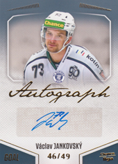 Jankovský Václav 22-23 GOAL Cards Chance liga Autograph #A-54