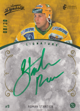 Stantien Roman 2021 Legendary Cards League Dynasty Signature #60