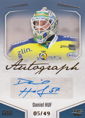 Huf Daniel 22-23 GOAL Cards Chance liga Autograph #A-79