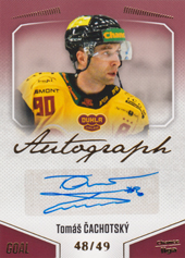 Čachotský Tomáš 22-23 GOAL Cards Chance liga Autograph #A-88