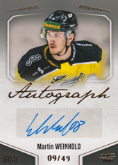 Weinhold Martin 22-23 GOAL Cards Chance liga Autograph #A-97