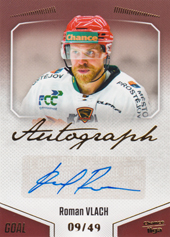 Vlach Roman 22-23 GOAL Cards Chance liga Autograph #A-105