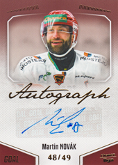 Novák Martin 22-23 GOAL Cards Chance liga Autograph #A-107