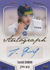 Guman Tomáš 22-23 GOAL Cards Chance liga Autograph #A-112