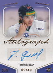 Guman Tomáš 22-23 GOAL Cards Chance liga Autograph #A-112
