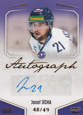 Jícha Josef 22-23 GOAL Cards Chance liga Autograph #A-114