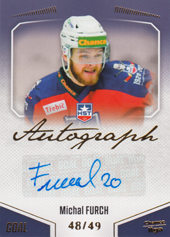 Furch Michal 22-23 GOAL Cards Chance liga Autograph #A-117