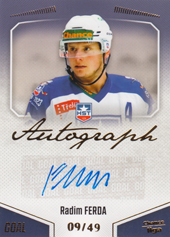 Ferda Radim 22-23 GOAL Cards Chance liga Autograph #A-120