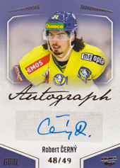 Černý Robert 22-23 GOAL Cards Chance liga Autograph #A-121