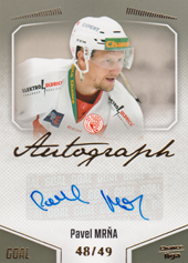 Mrňa Pavel 22-23 GOAL Cards Chance liga Autograph #A-131