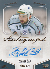 Čáp Zdeněk 22-23 GOAL Cards Chance liga Autograph #A-134