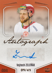 Zeleňák Vojtech 22-23 GOAL Cards Chance liga Autograph #A-139