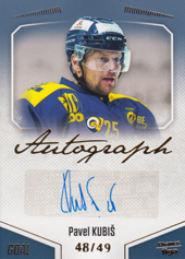 Kubiš Pavel 22-23 GOAL Cards Chance liga Autograph #A-166