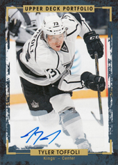 Toffoli Tyler 15-16 Upper Deck Portfolio Autographs #166