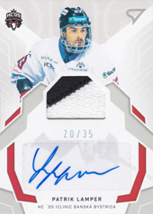 Lamper Patrik 2020 All Star Edition Tipsport Liga Auto Patch #AP02