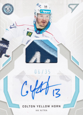 Yellow Horn Colton 2020 All Star Edition Tipsport Liga Auto Patch #AP04