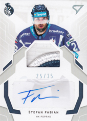 Fabian Štefan 2020 All Star Edition Tipsport Liga Auto Patch #AP06