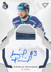 Preisinger Miroslav 2020 All Star Edition Tipsport Liga Auto Patch #AP07