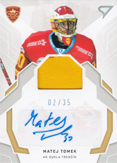 Tomek Matej 2020 All Star Edition Tipsport Liga Auto Patch #AP10