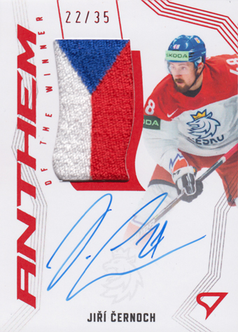 Černoch Jiří 2024 Hokejové Česko Anthem of the Winner #AW-JC