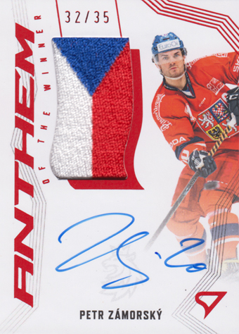 Zámorský Petr 2024 Hokejové Česko Anthem of the Winner #AW-PZ