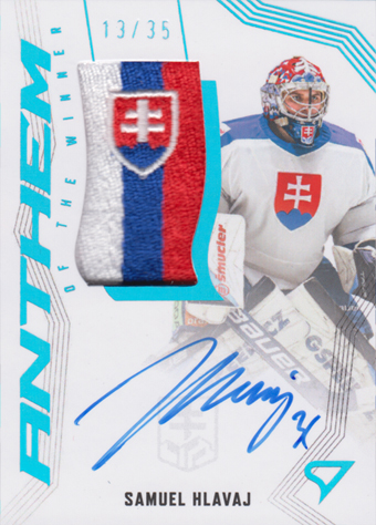 Hlavaj Samuel 2024 Hokejové Slovensko Anthem of the Winner #AW-SH