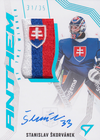 Škorvánek Stanislav 2024 Hokejové Slovensko Anthem of the Winner #AW-SS