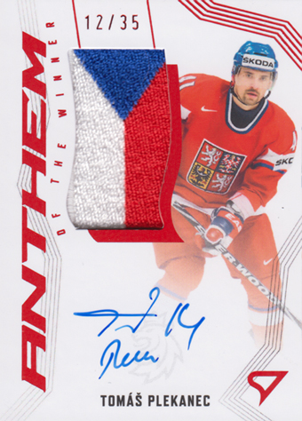 Plekanec Tomáš 2024 Hokejové Česko Anthem of the Winner #AW-TP