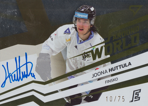 Huttula Joona 23-24 Tipsport Extraliga Around the World Auto #AWS-JH